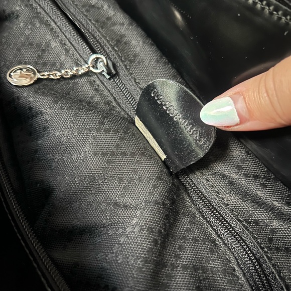 GUCCI Bamboo Black Tom Ford Tote Silver Hardware - Picture 8 of 8